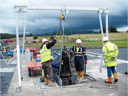 3 ton aluminum gantry crane