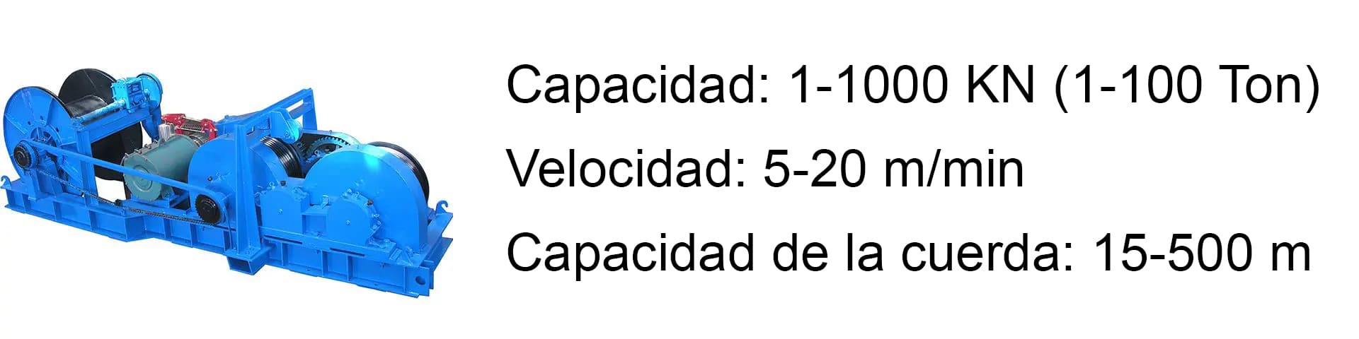 CABRESTANTE ELÉCTRICO DE FRICCIÓ