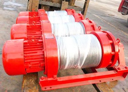 Planetary electric type winch