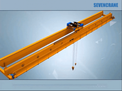 video of double girder overhead crane