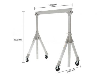 vestil aluminum gantry crane