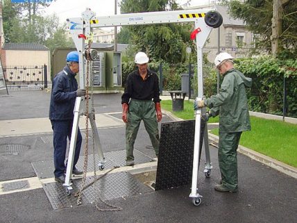 Foto del cliente de Crane de aluminio