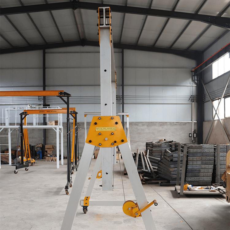 adjustable height aluminum gantry crane
