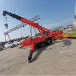 crawler spider crane