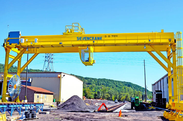 double beam crane with cabin