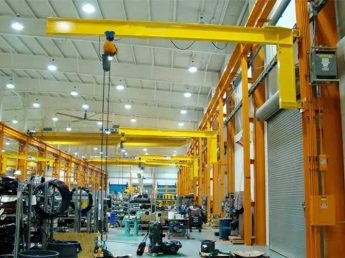 light duty wall mounted jib crane